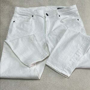 Goldsign white denim Casual relaxed straight leg jeans Size 29